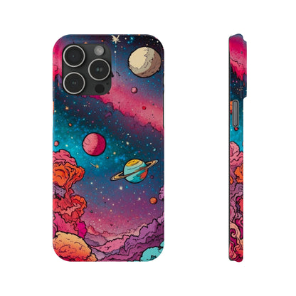 Cartoon Cosmos Slim Phone Cases - Colorwink