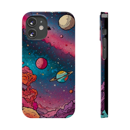 Cartoon Cosmos Slim Phone Cases - Colorwink