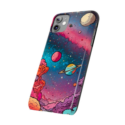 Cartoon Cosmos Slim Phone Cases - Colorwink