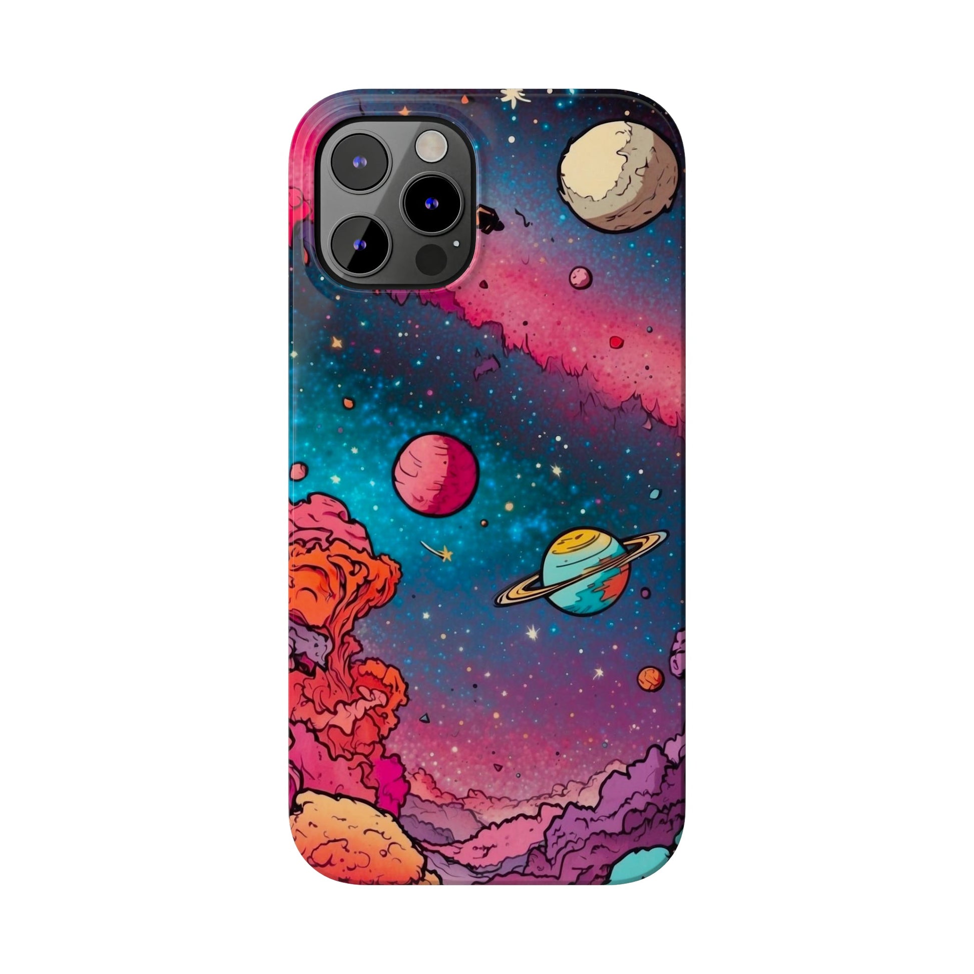 Cartoon Cosmos Slim Phone Cases - Colorwink