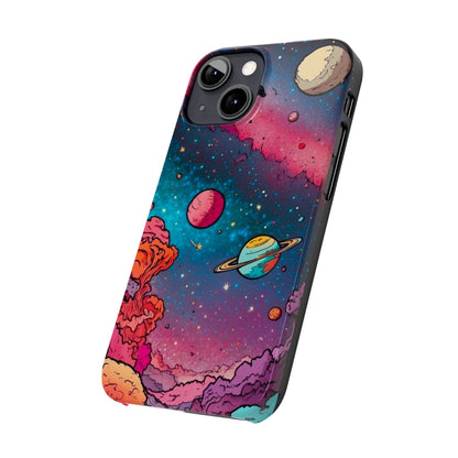 Cartoon Cosmos Slim Phone Cases - Colorwink