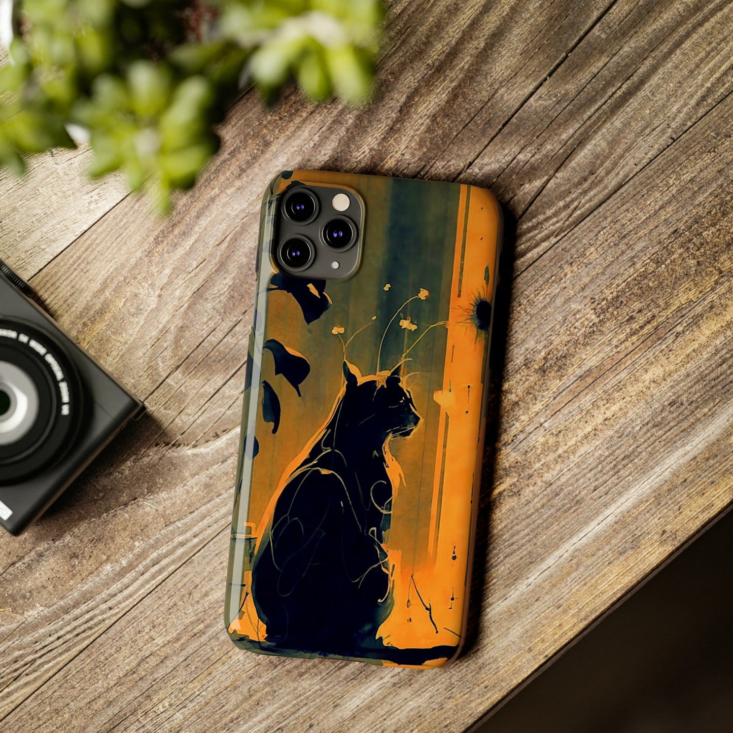 Cat Slim Phone Case - Colorwink