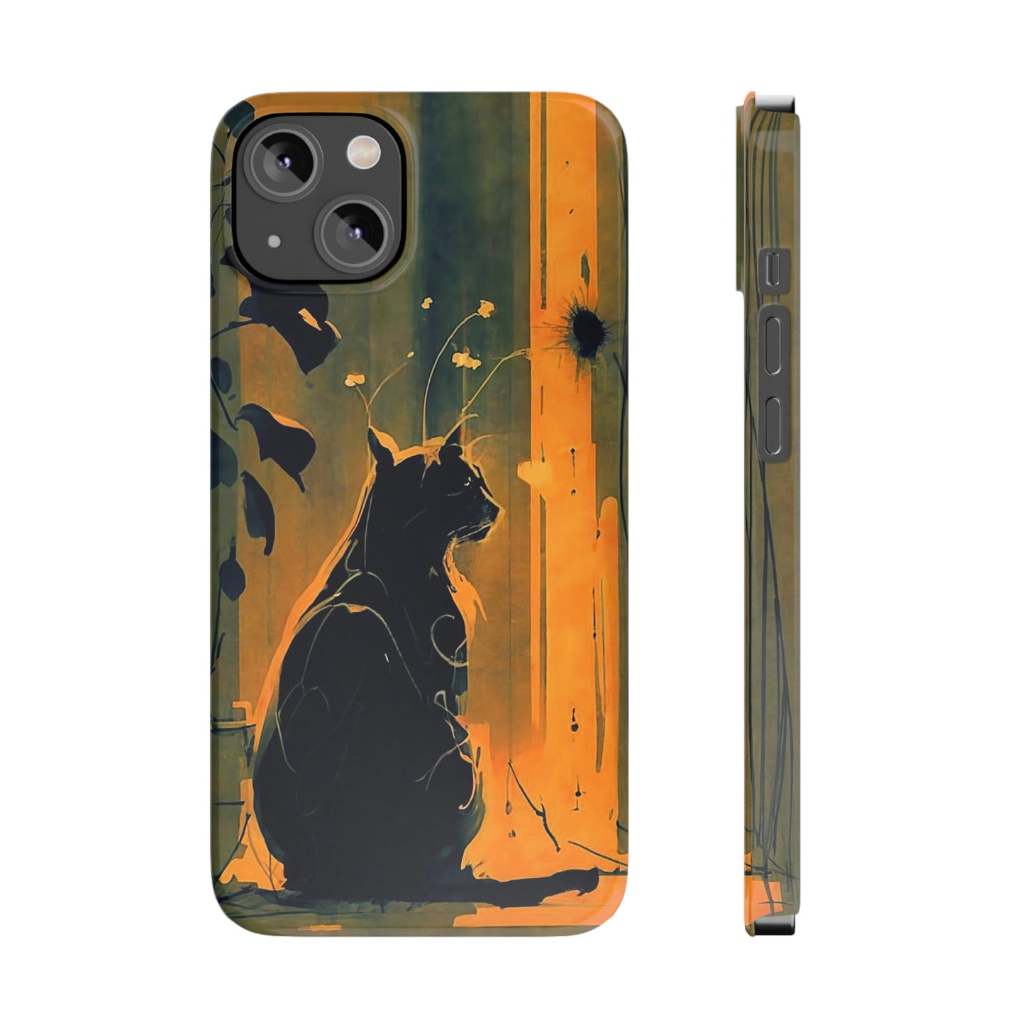 Cat Slim Phone Case - Colorwink