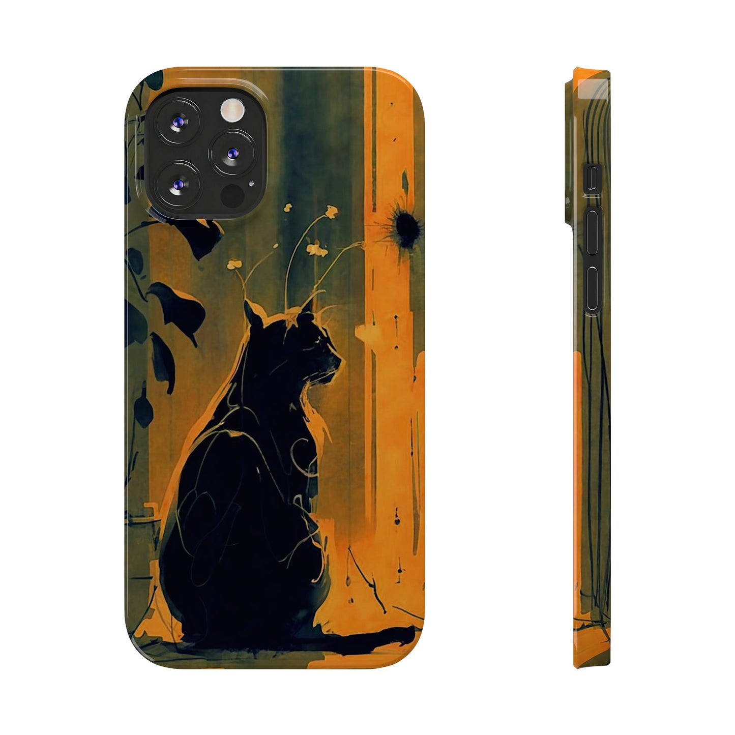 Cat Slim Phone Case - Colorwink