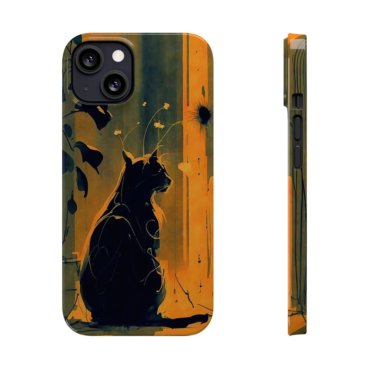 Cat Slim Phone Case - Colorwink