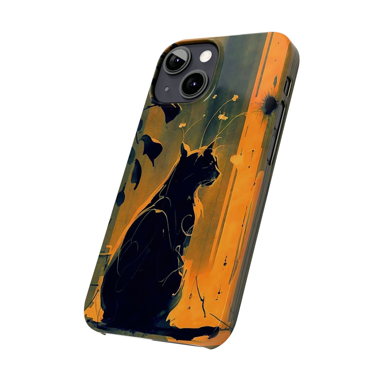 Cat Slim Phone Case - Colorwink