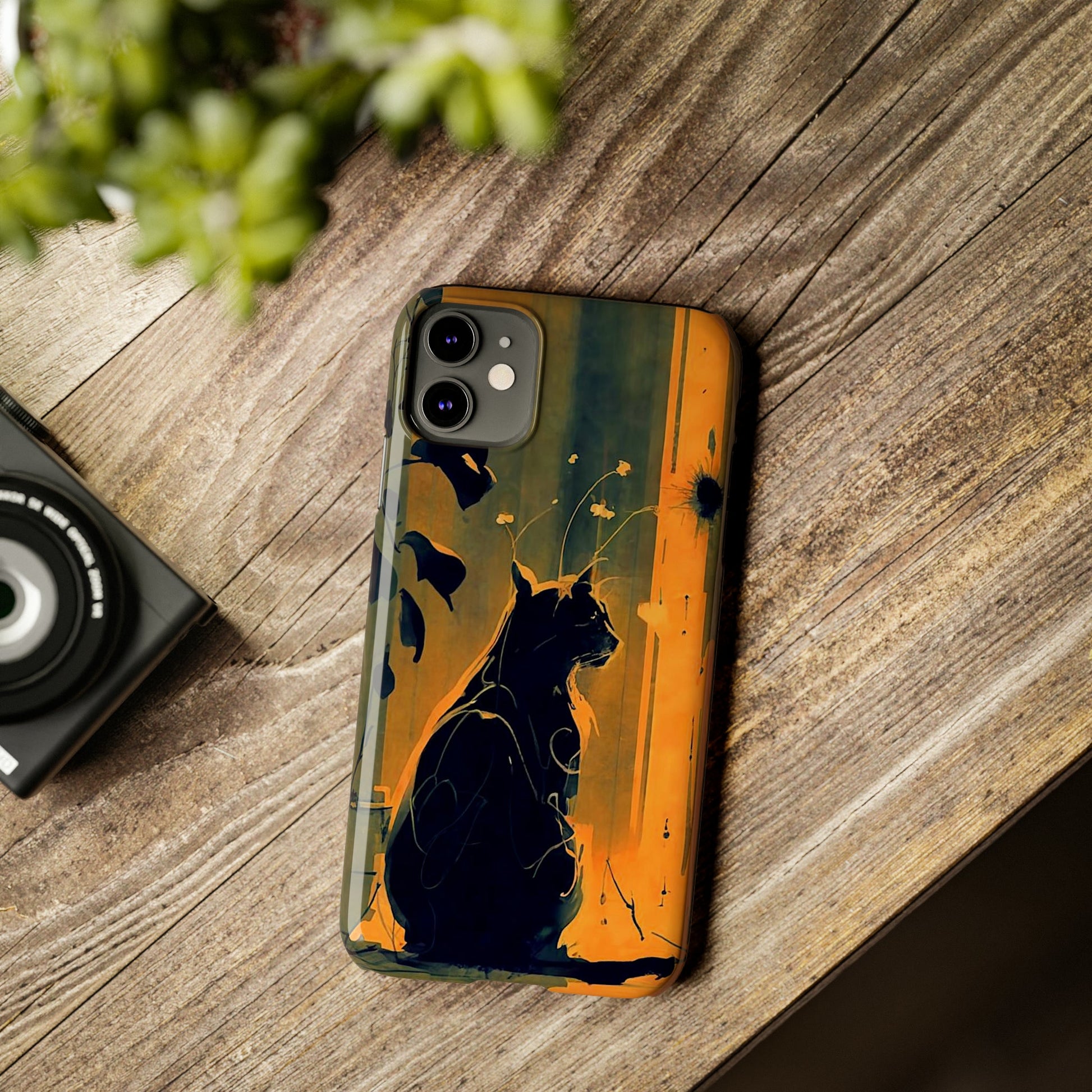 Cat Slim Phone Case - Colorwink