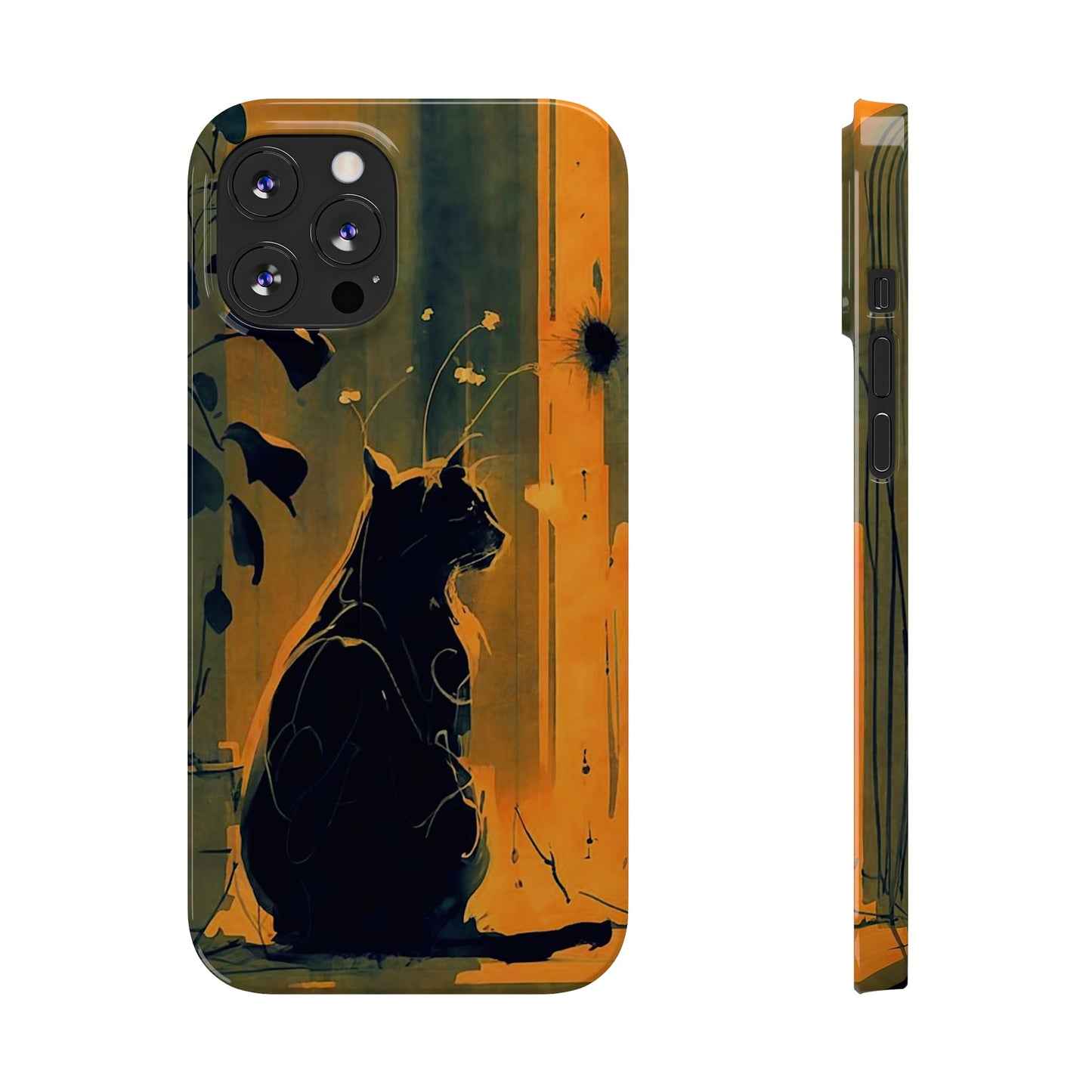 Cat Slim Phone Case - Colorwink