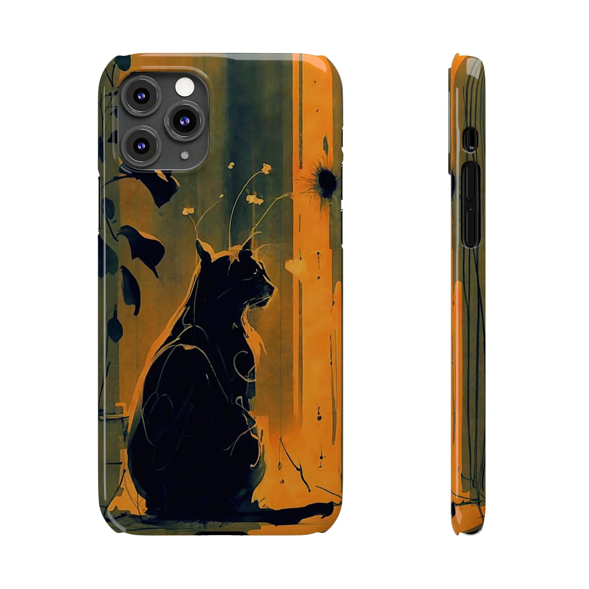 Cat Slim Phone Case - Colorwink