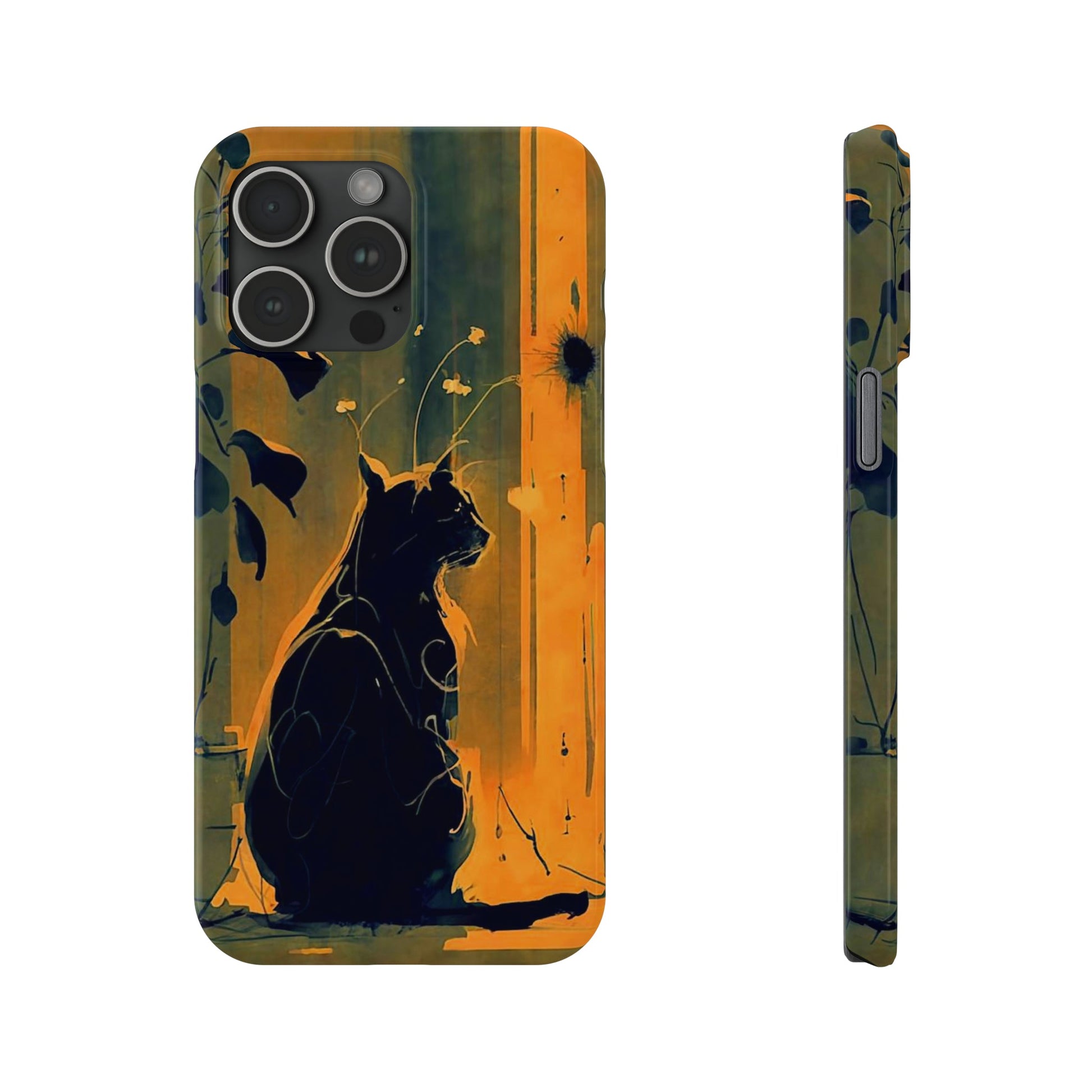 Cat Slim Phone Case - Colorwink