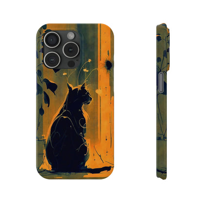 Cat Slim Phone Case - Colorwink