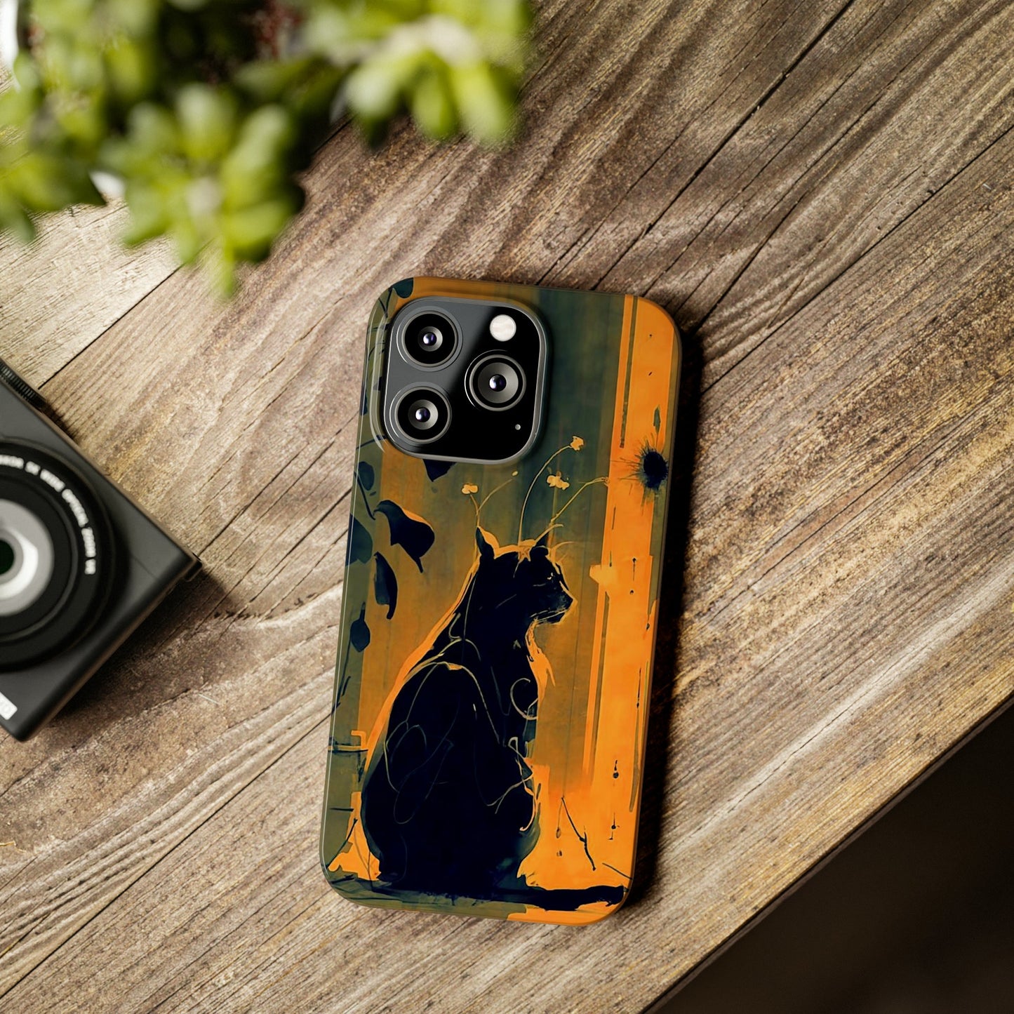 Cat Slim Phone Case - Colorwink