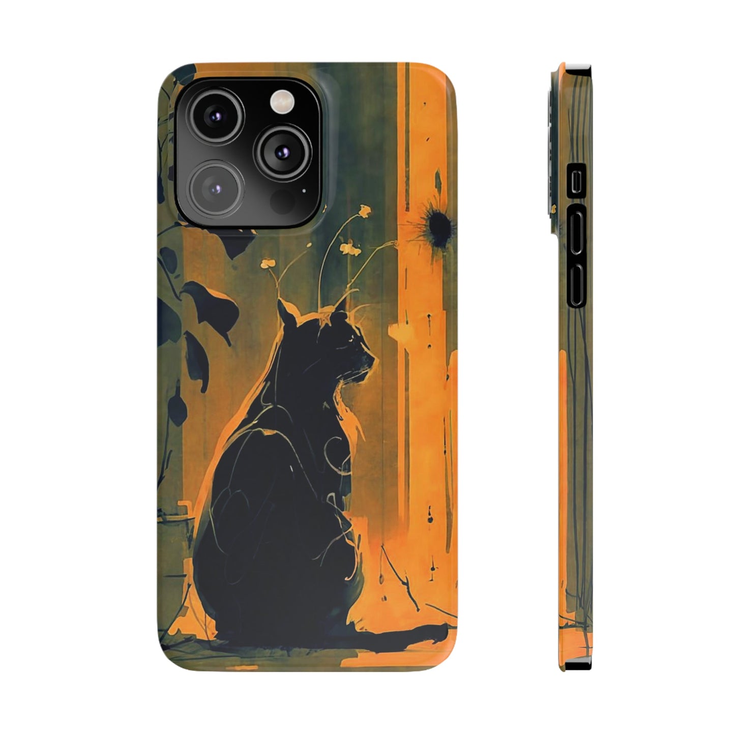 Cat Slim Phone Case - Colorwink