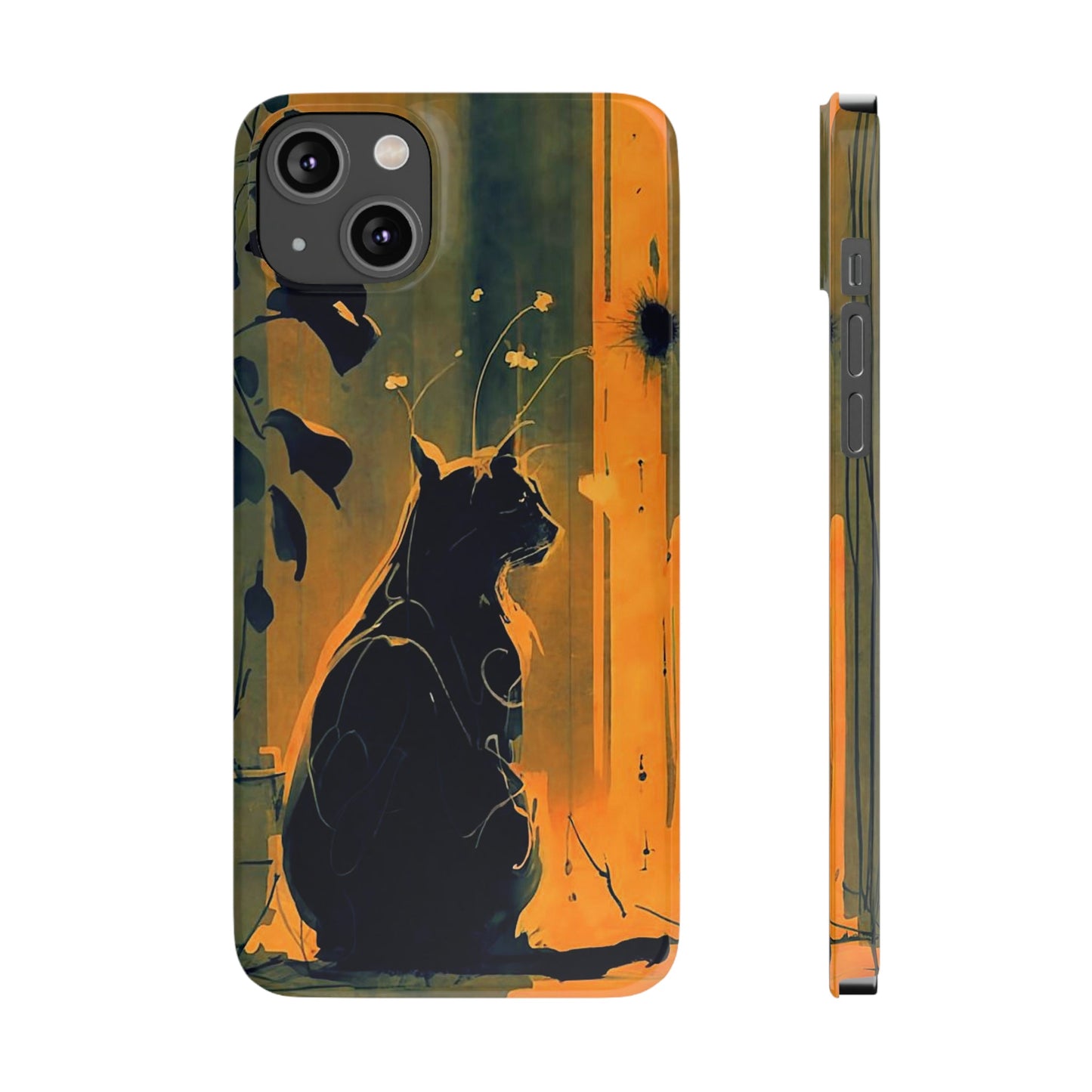 Cat Slim Phone Case - Colorwink