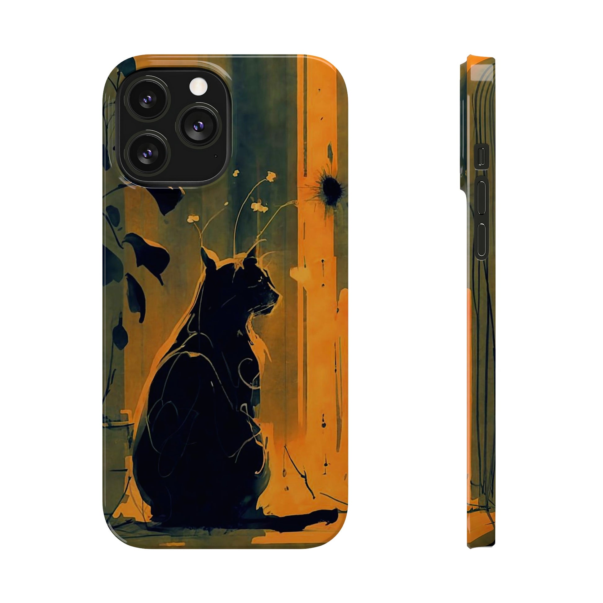 Cat Slim Phone Case - Colorwink