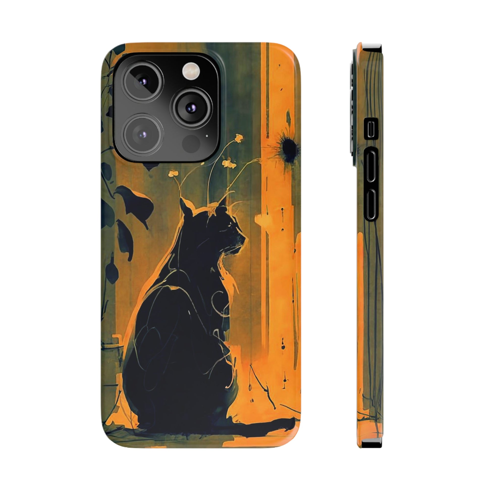 Cat Slim Phone Case - Colorwink