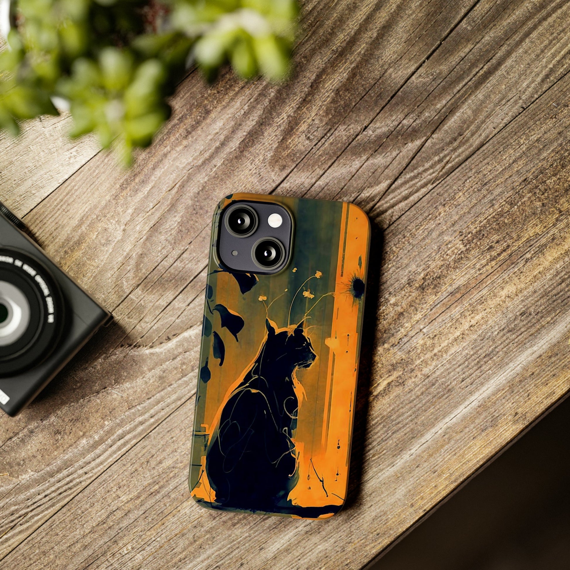 Cat Slim Phone Case - Colorwink