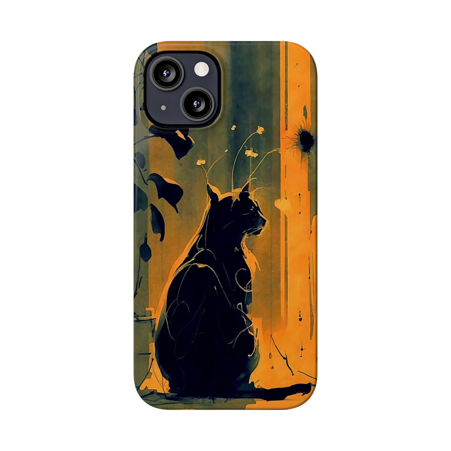 Cat Slim Phone Case - Colorwink