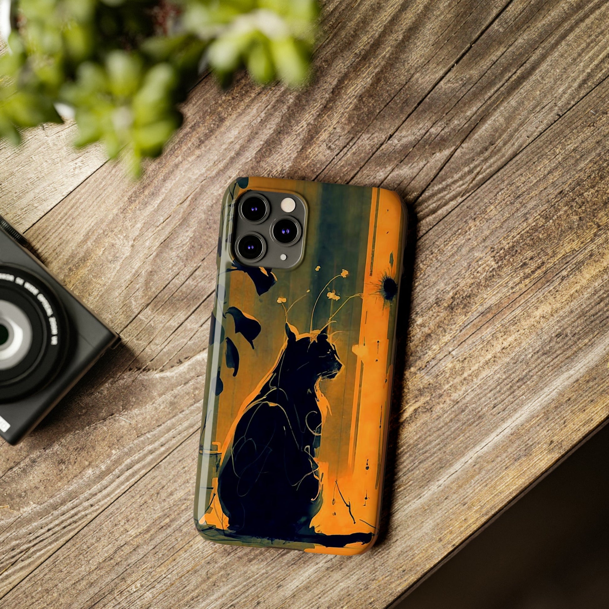 Cat Slim Phone Case - Colorwink