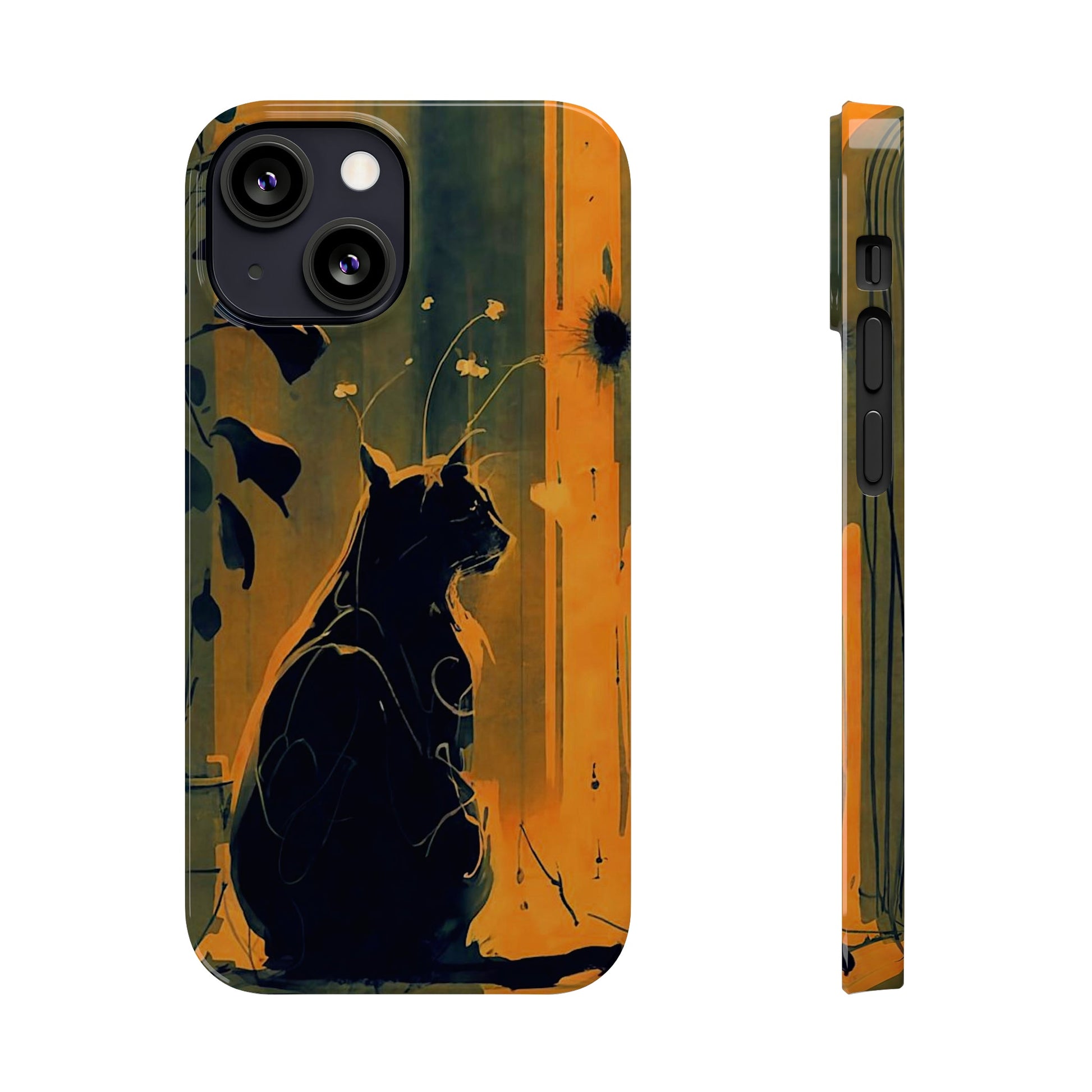 Cat Slim Phone Case - Colorwink