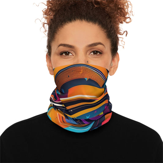 Circles Neck Gaiter - Colorwink