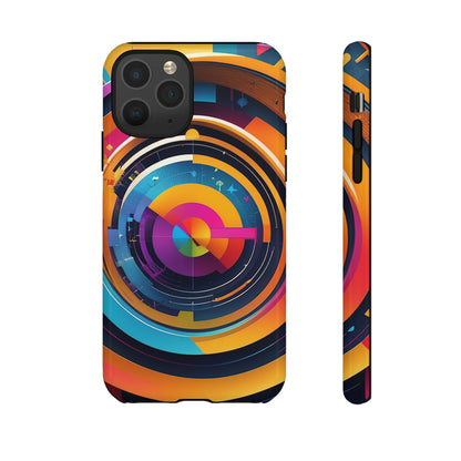 Circular Abstract Tough Case - Colorwink