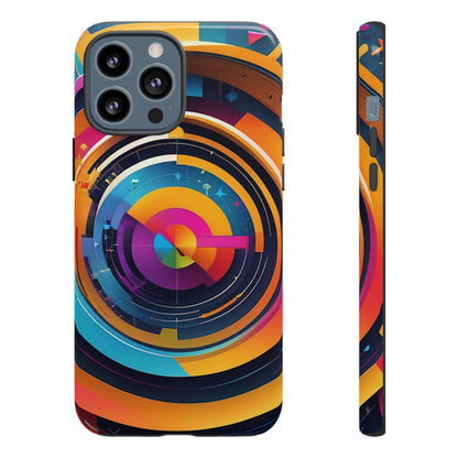 Circular Abstract Tough Case - Colorwink