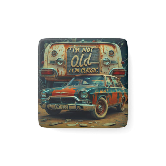 Classic Car Fridge Magnet - Colorwink