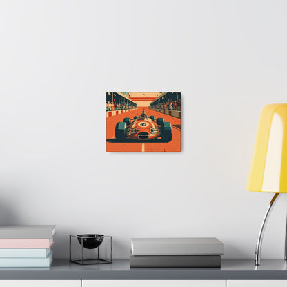 Classic Race Car Art Canvas - Colorwink