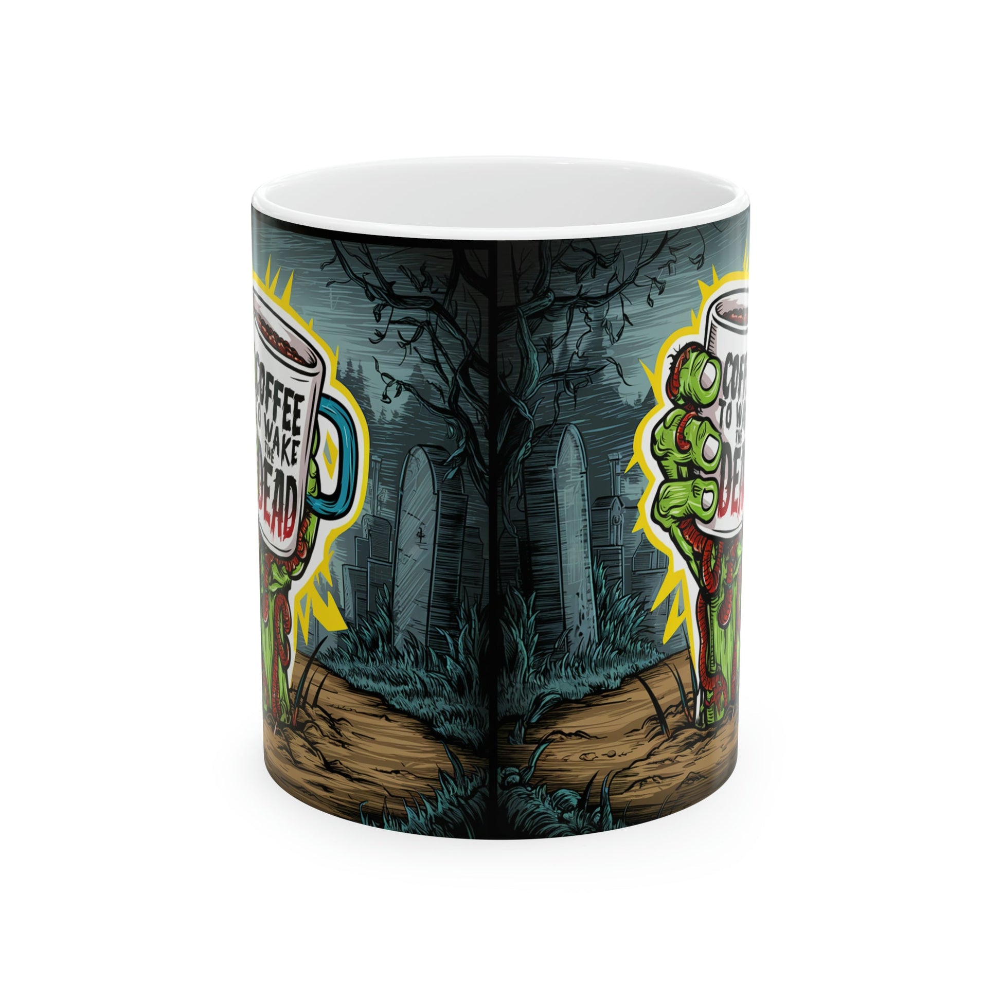 Coffe To Wake The Dead Mug - Colorwink