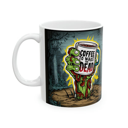 Coffe To Wake The Dead Mug - Colorwink