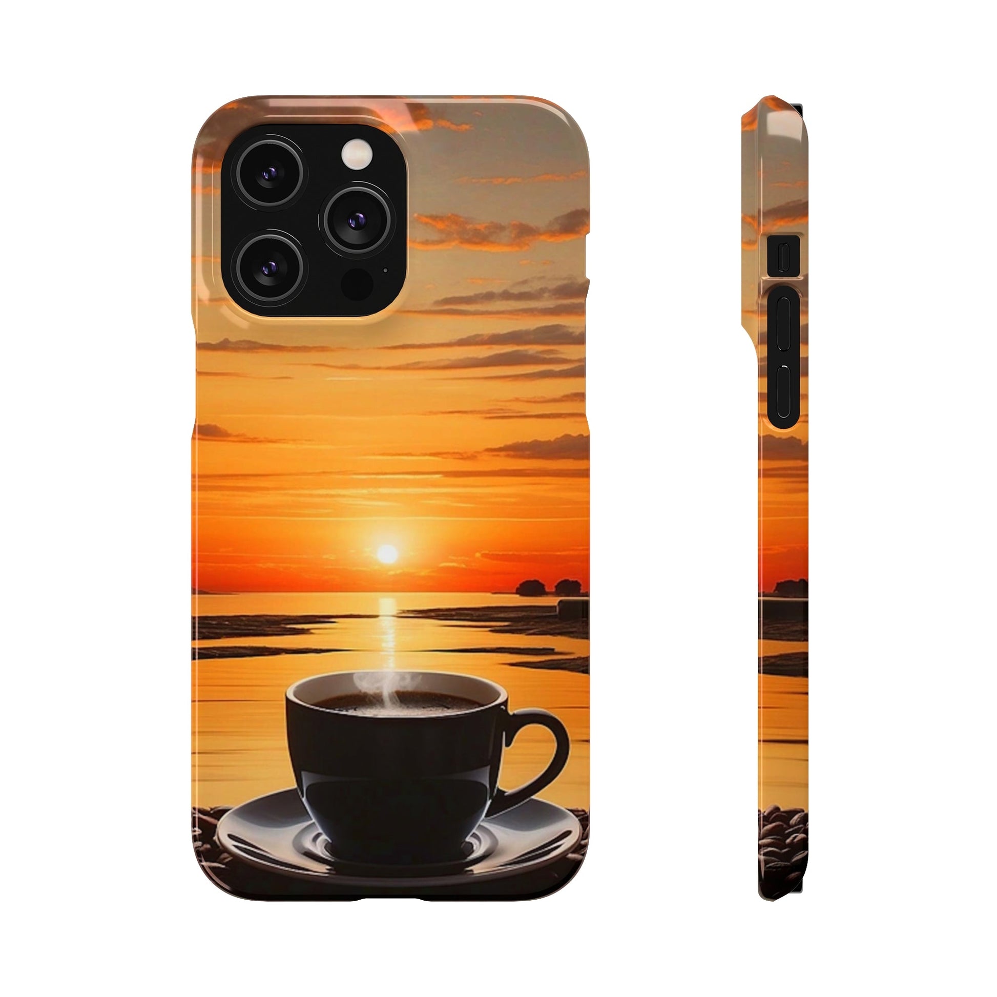 Coffee Sunset Snap Case - Colorwink