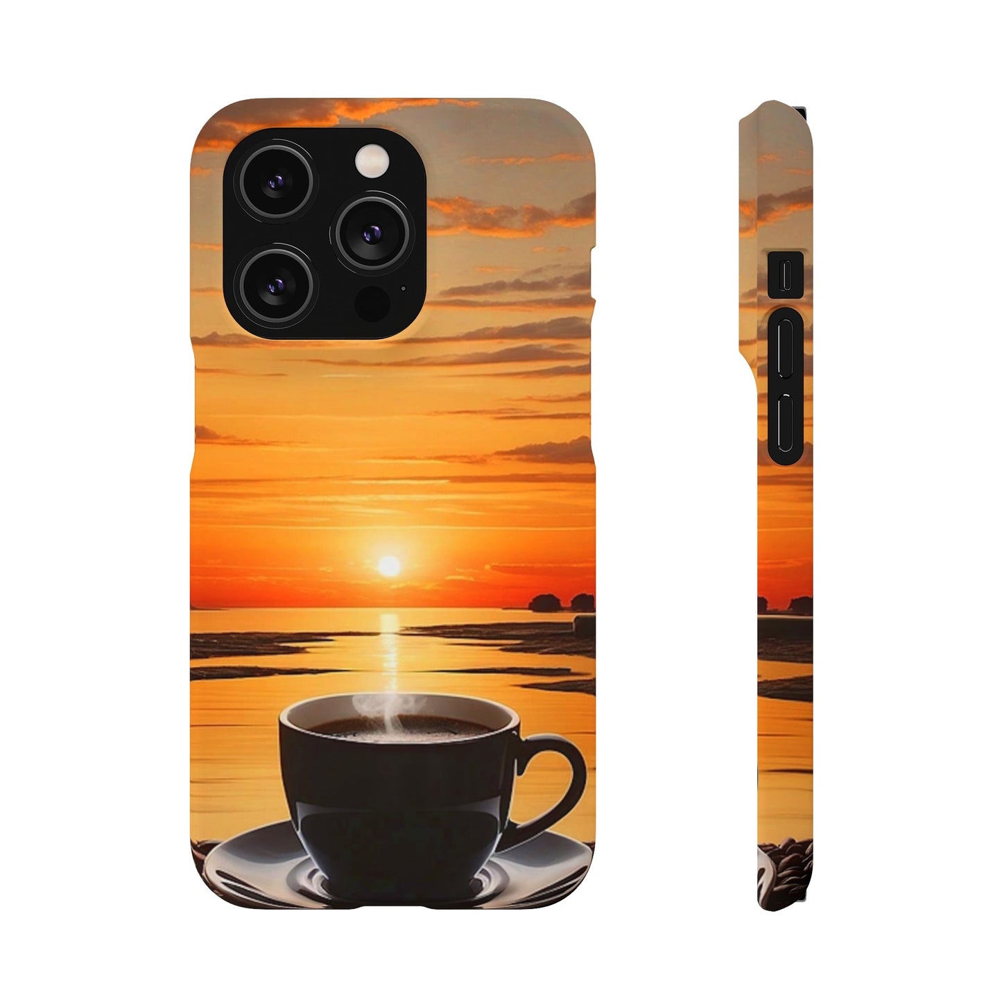 Coffee Sunset Snap Case - Colorwink