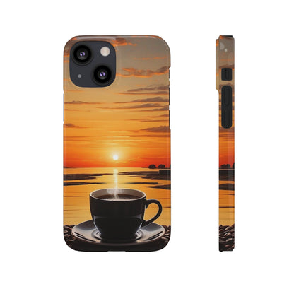 Coffee Sunset Snap Case - Colorwink