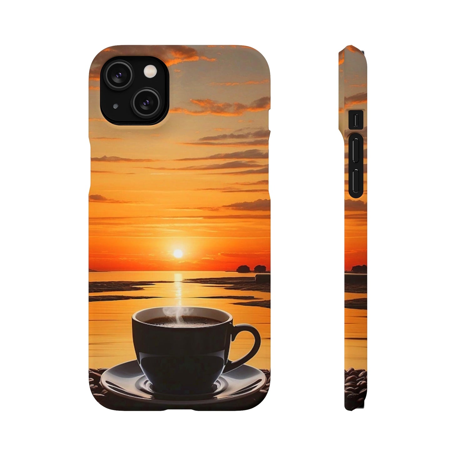 Coffee Sunset Snap Case - Colorwink