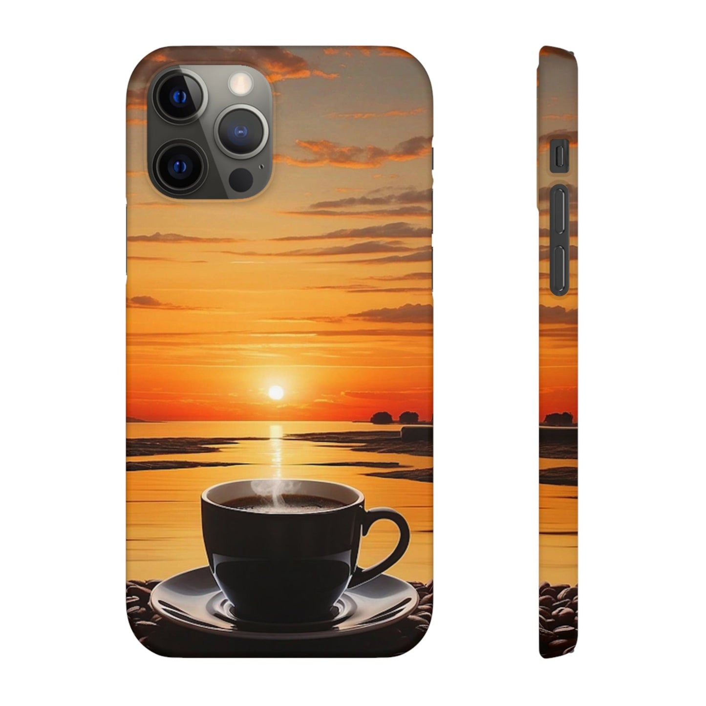 Coffee Sunset Snap Case - Colorwink