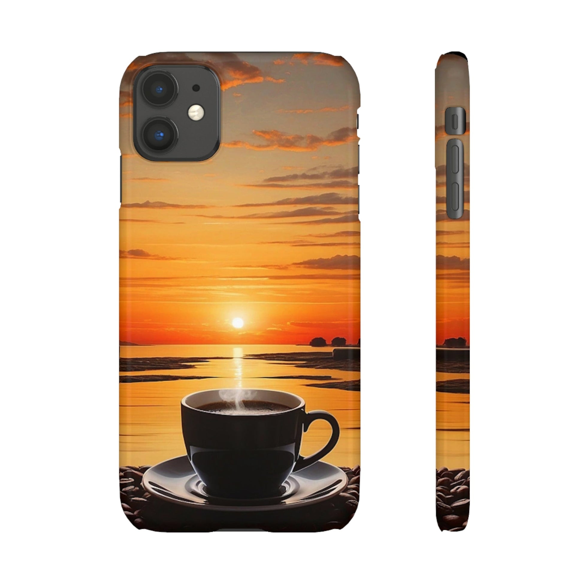 Coffee Sunset Snap Case - Colorwink