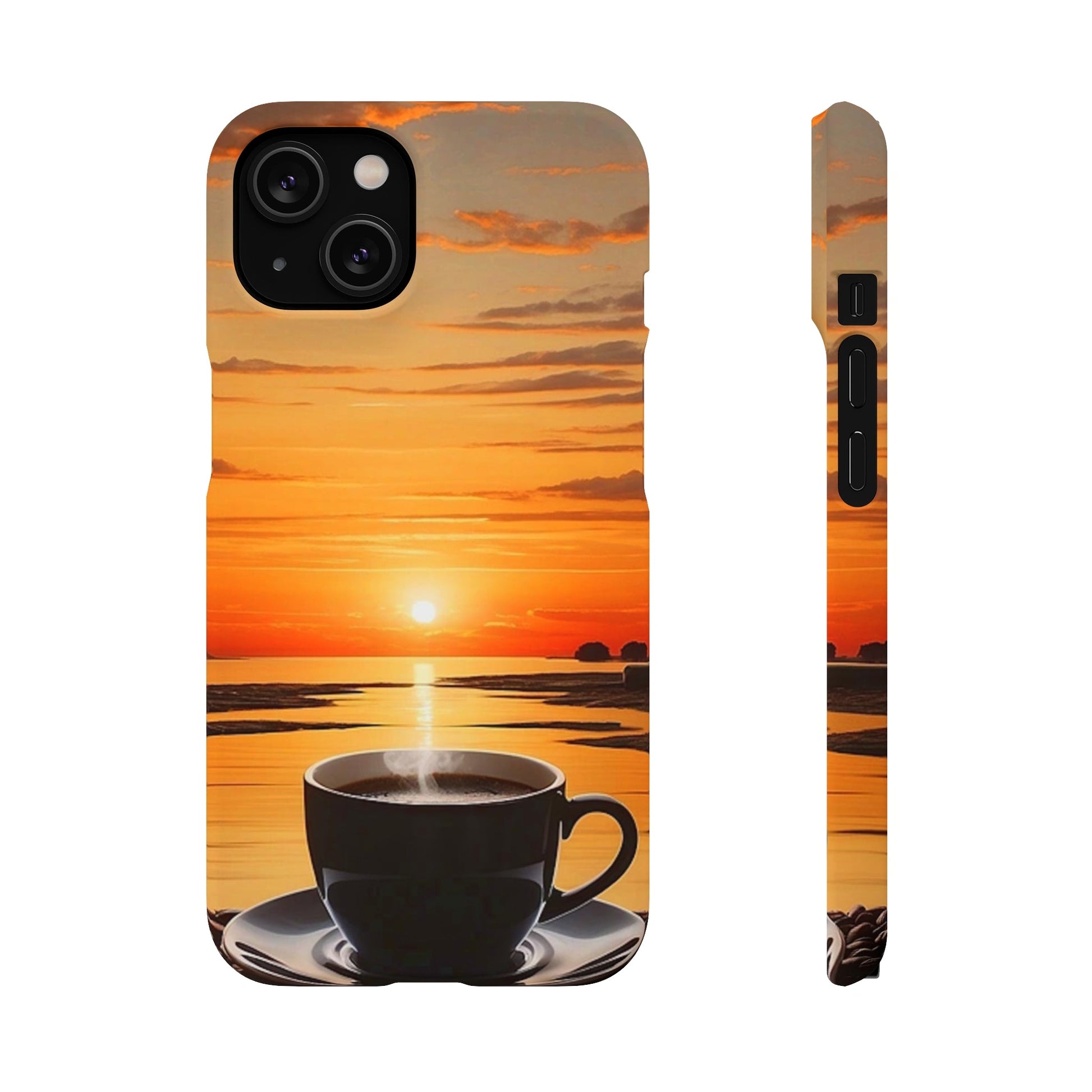 Coffee Sunset Snap Case - Colorwink