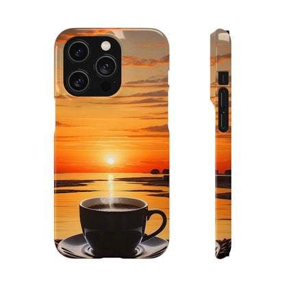 Coffee Sunset Snap Case - Colorwink