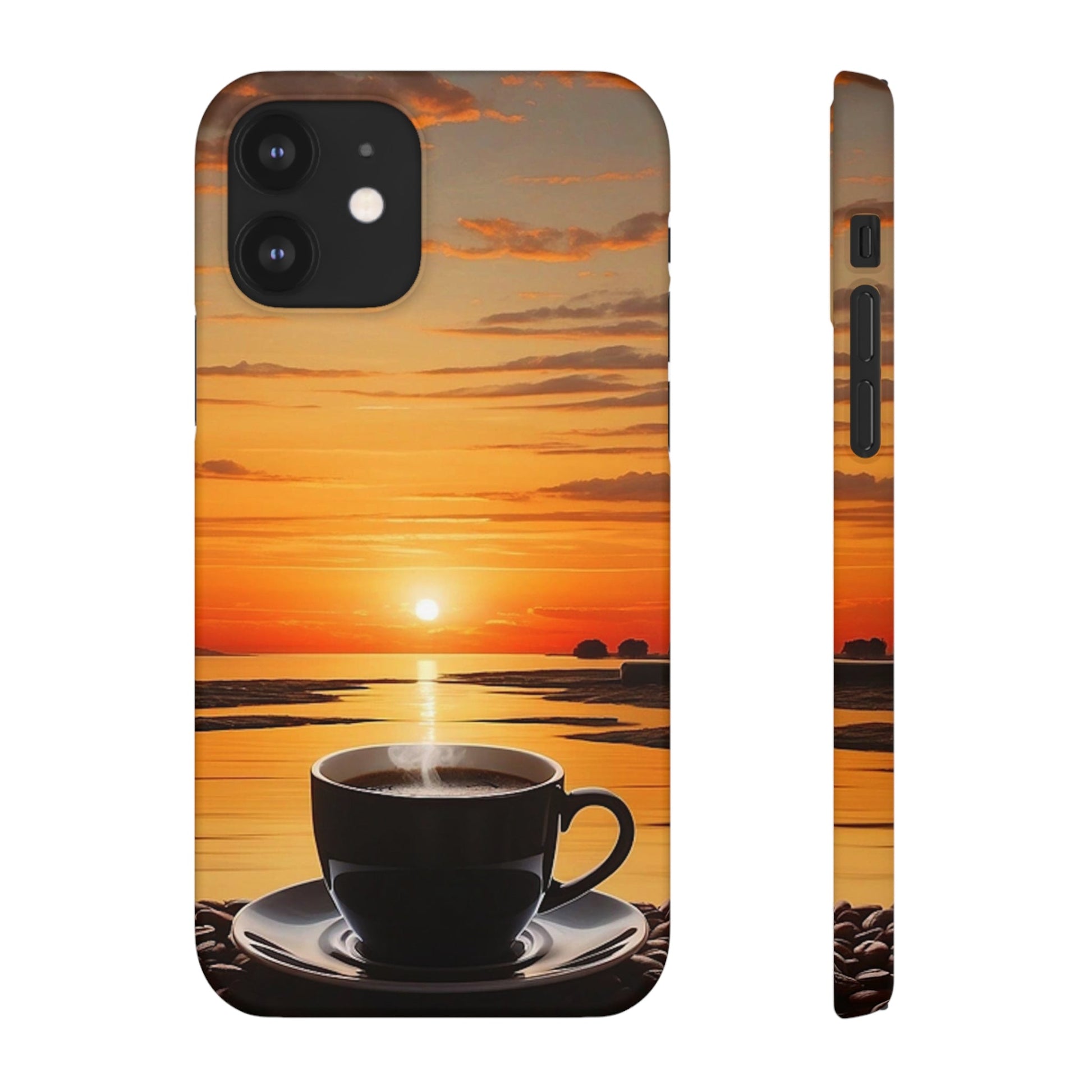 Coffee Sunset Snap Case - Colorwink