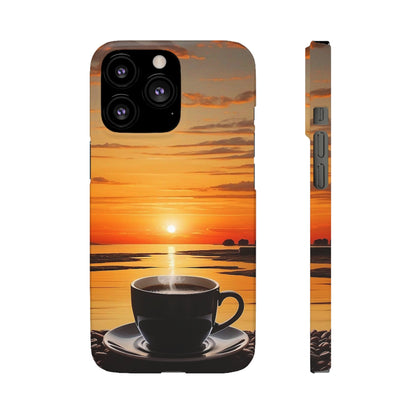 Coffee Sunset Snap Case - Colorwink