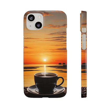 Coffee Sunset Snap Case - Colorwink