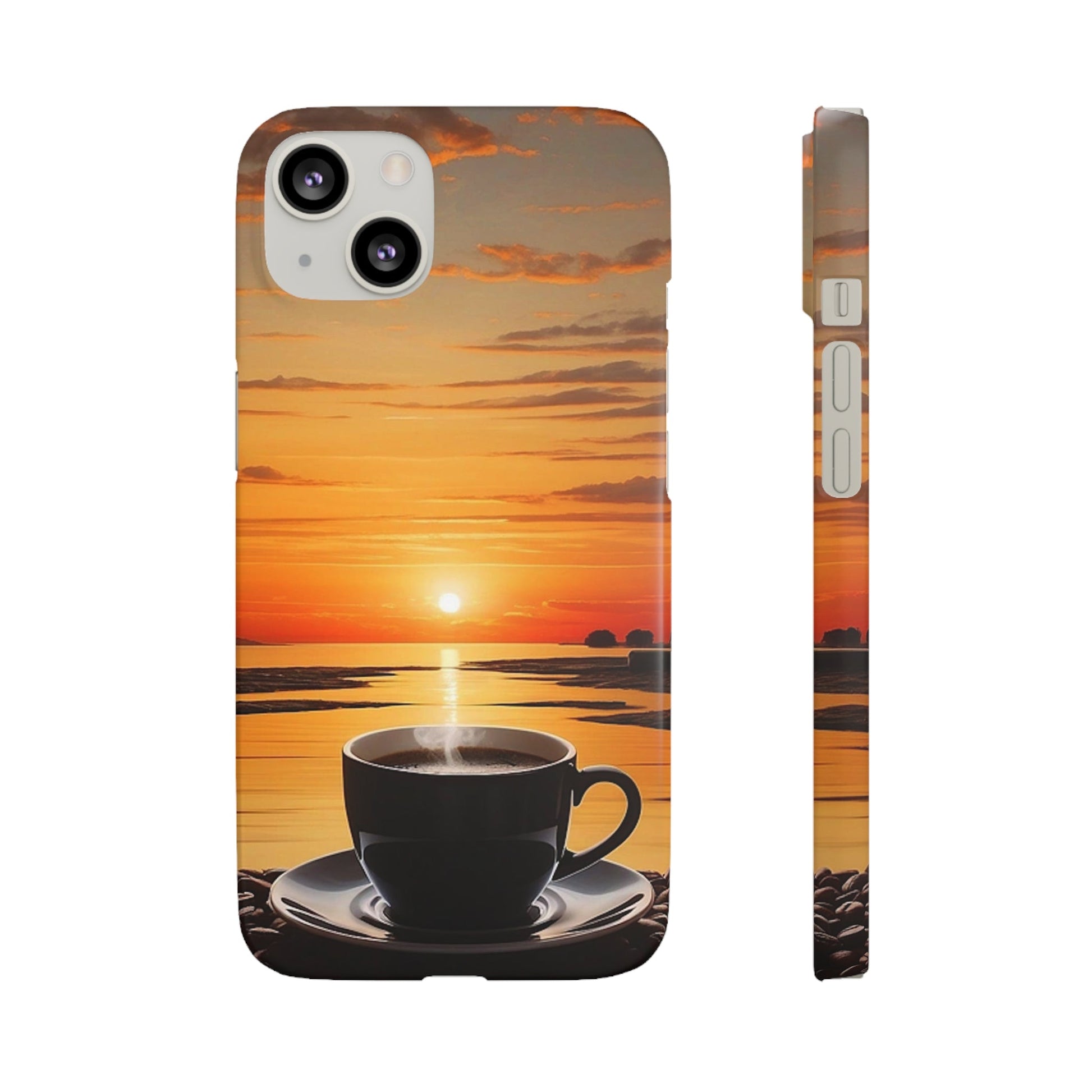 Coffee Sunset Snap Case - Colorwink