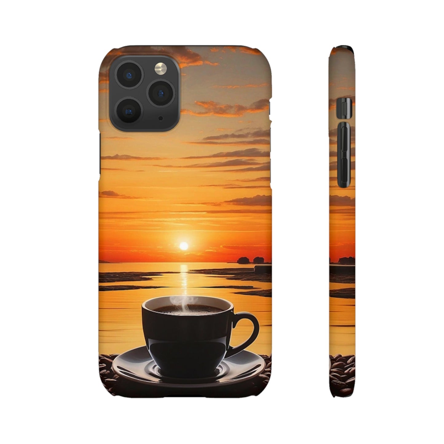 Coffee Sunset Snap Case - Colorwink