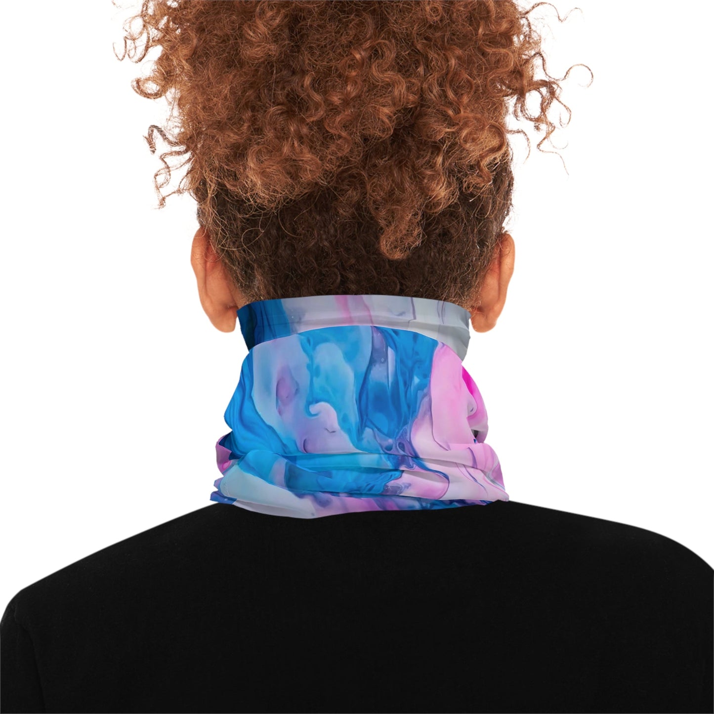 Color Burst Abstract Neck Gaiter - Colorwink