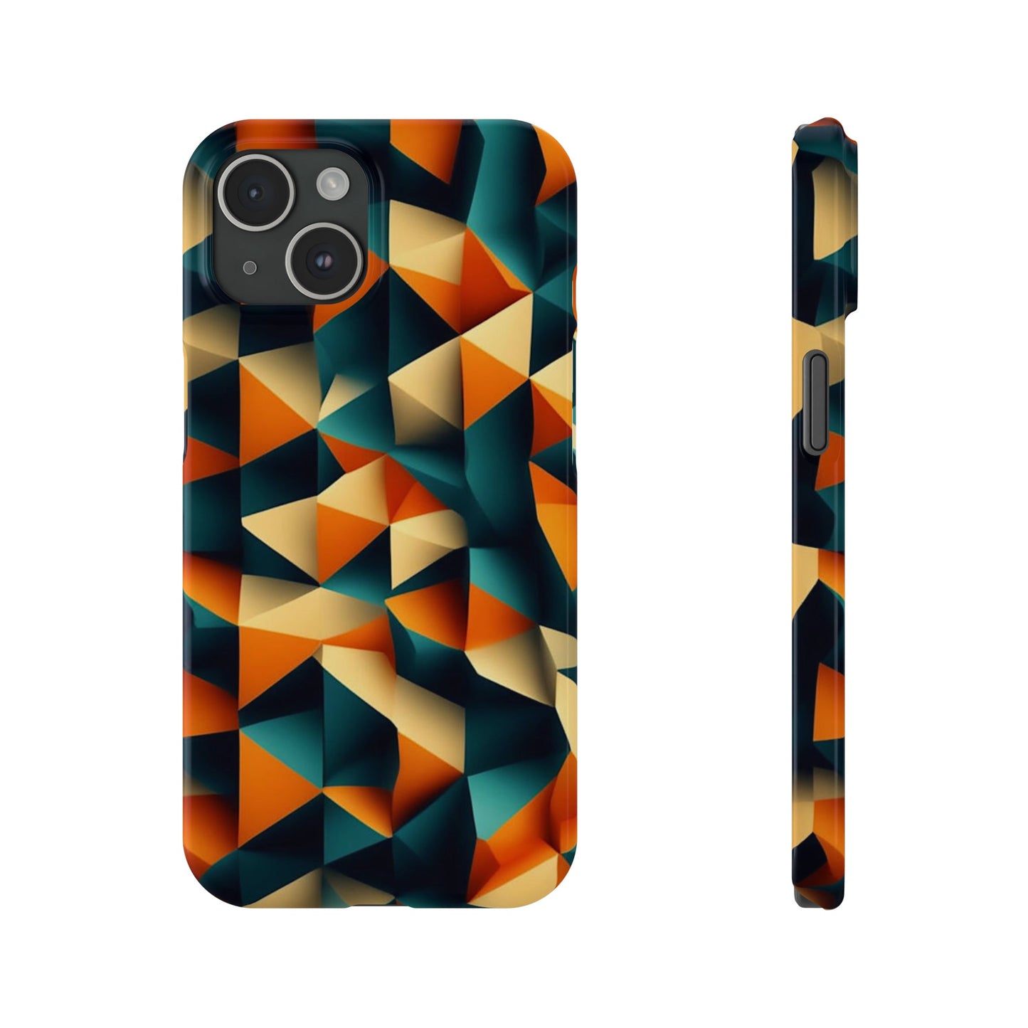 Color Pattern Slim Phone Case - Colorwink