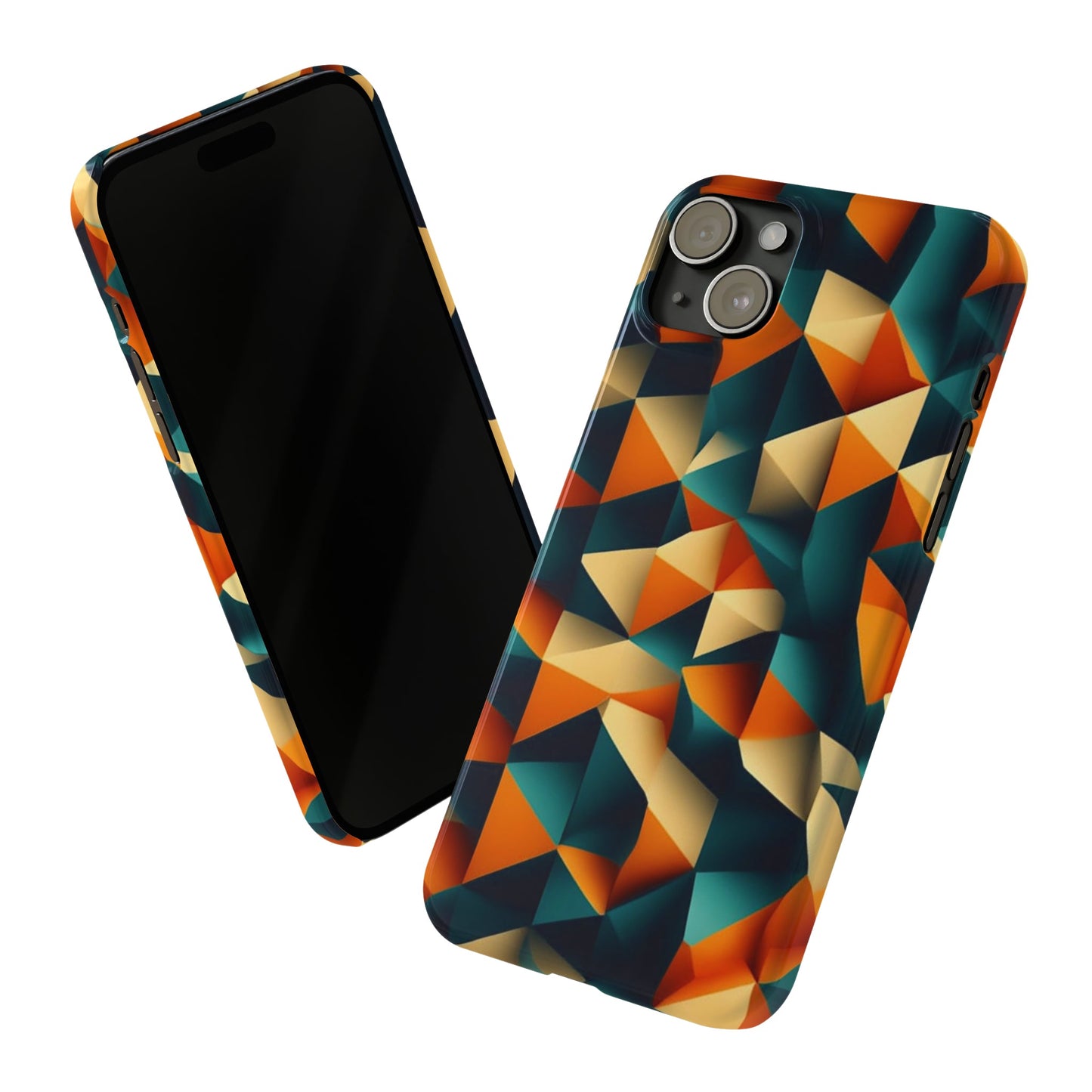 Color Pattern Slim Phone Case - Colorwink