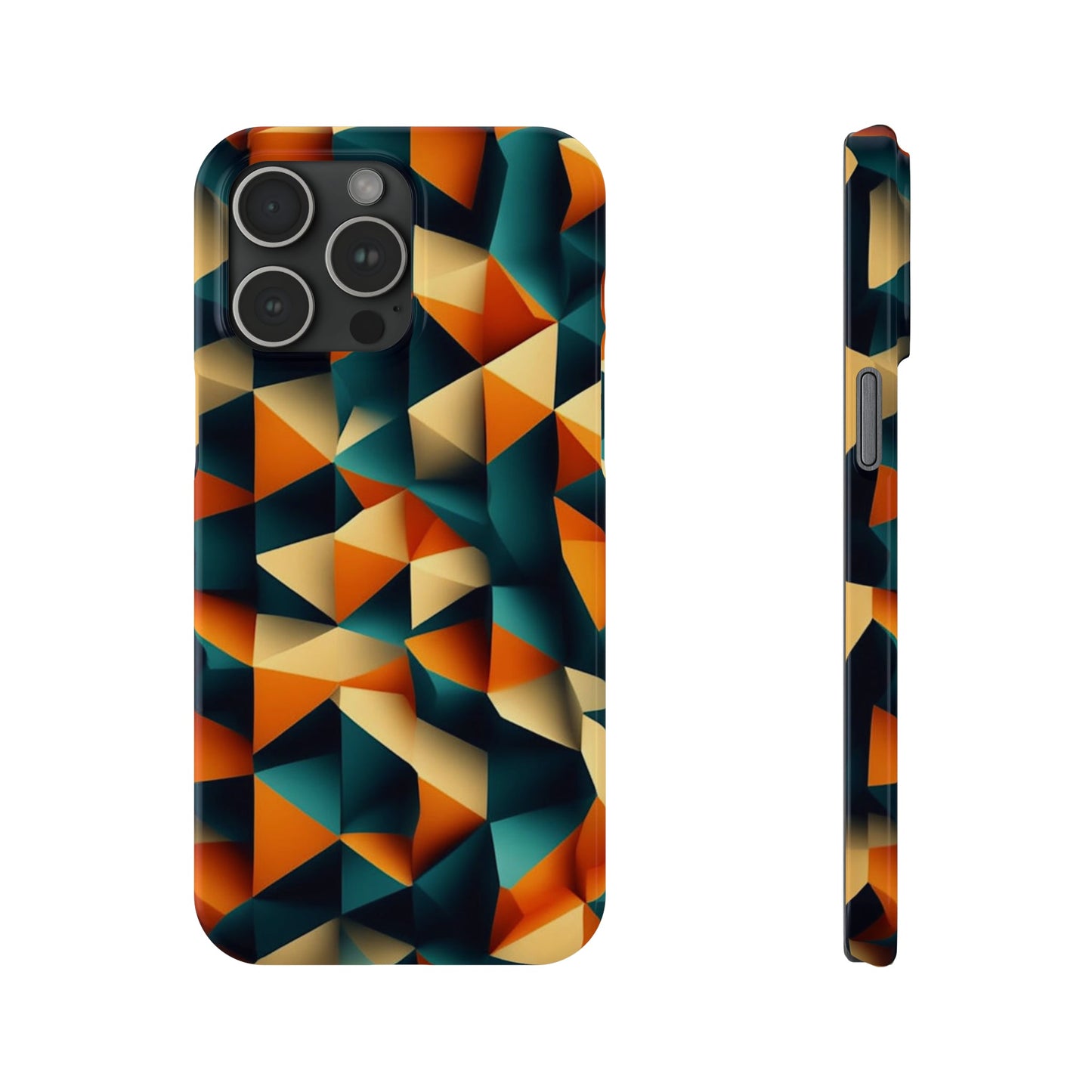 Color Pattern Slim Phone Case - Colorwink