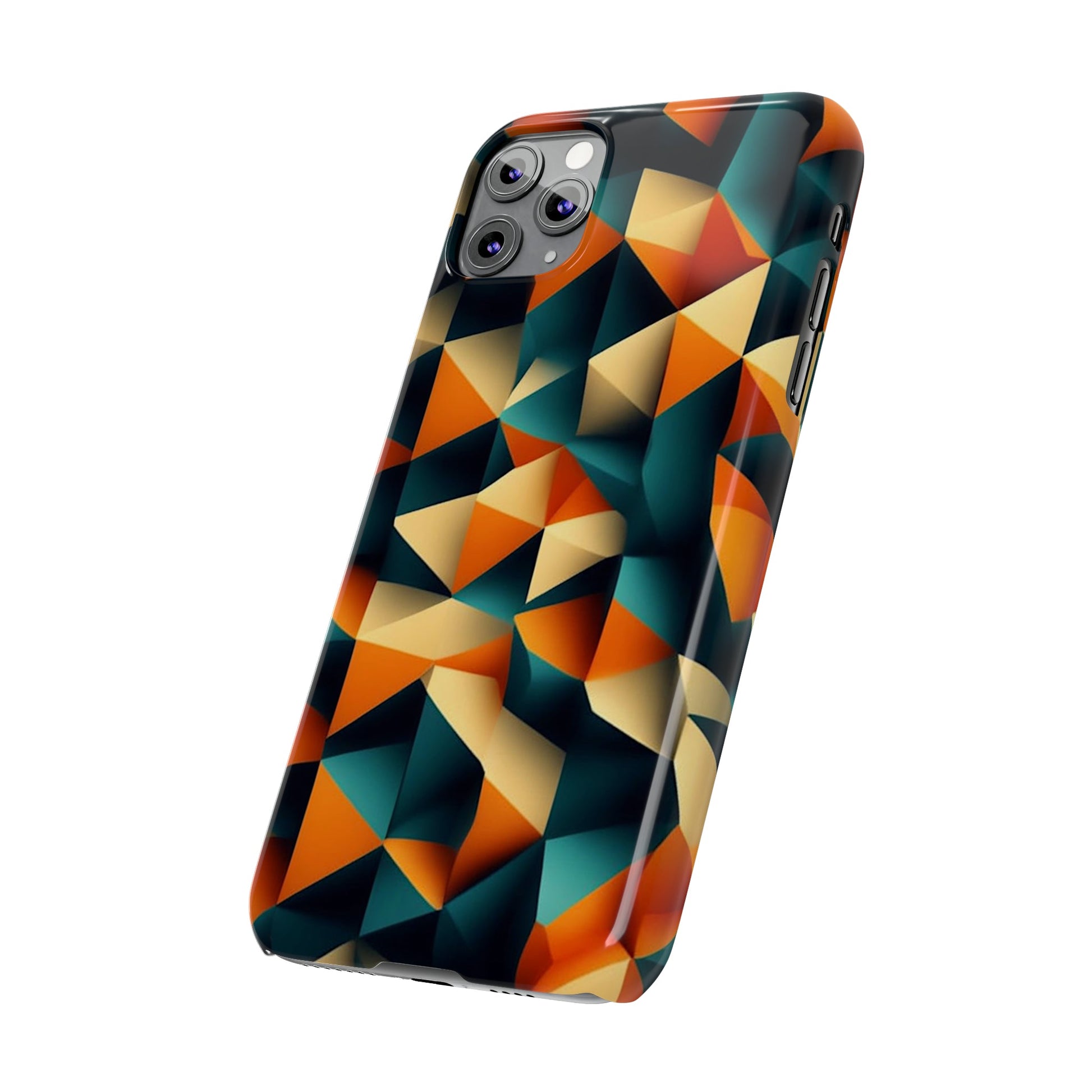 Color Pattern Slim Phone Case - Colorwink