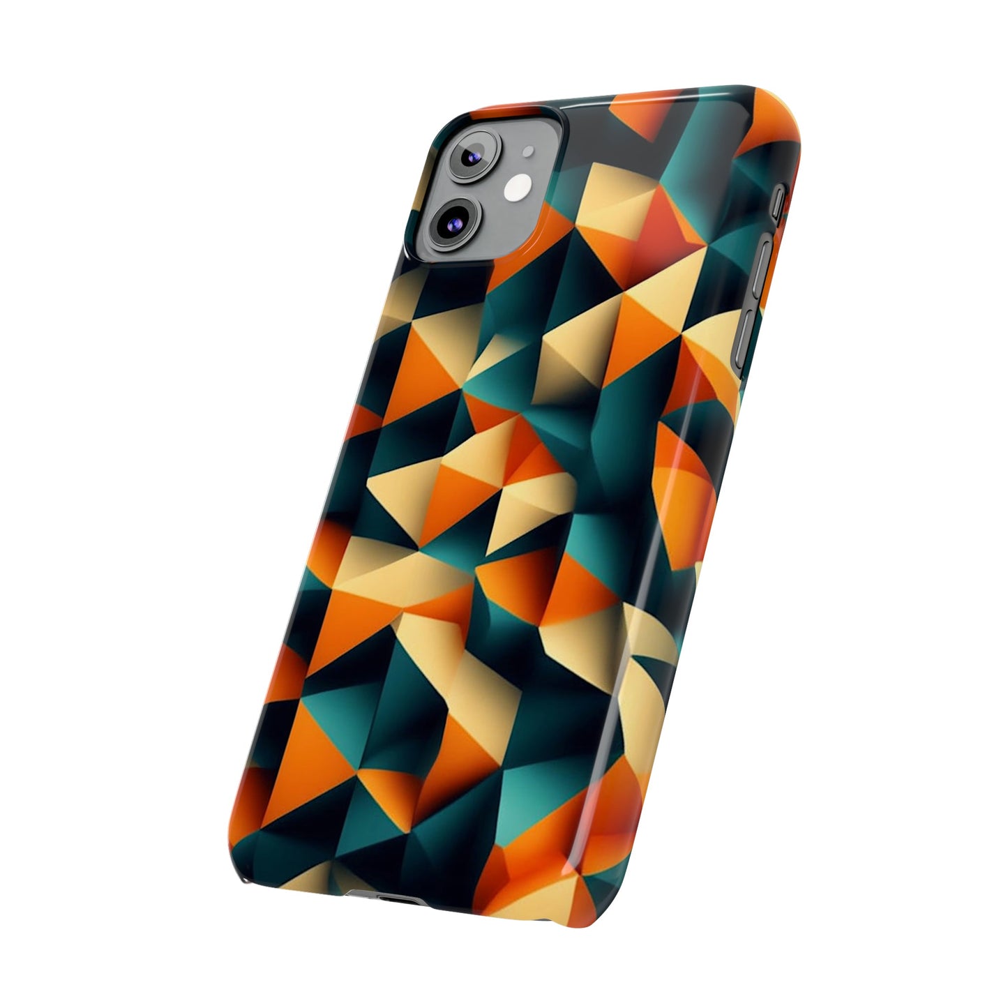 Color Pattern Slim Phone Case - Colorwink